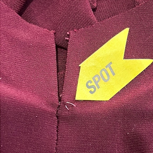 New Norma Kamali Long Sleeve Aztec Catsuit in Plum XS - Picture 14 of 16